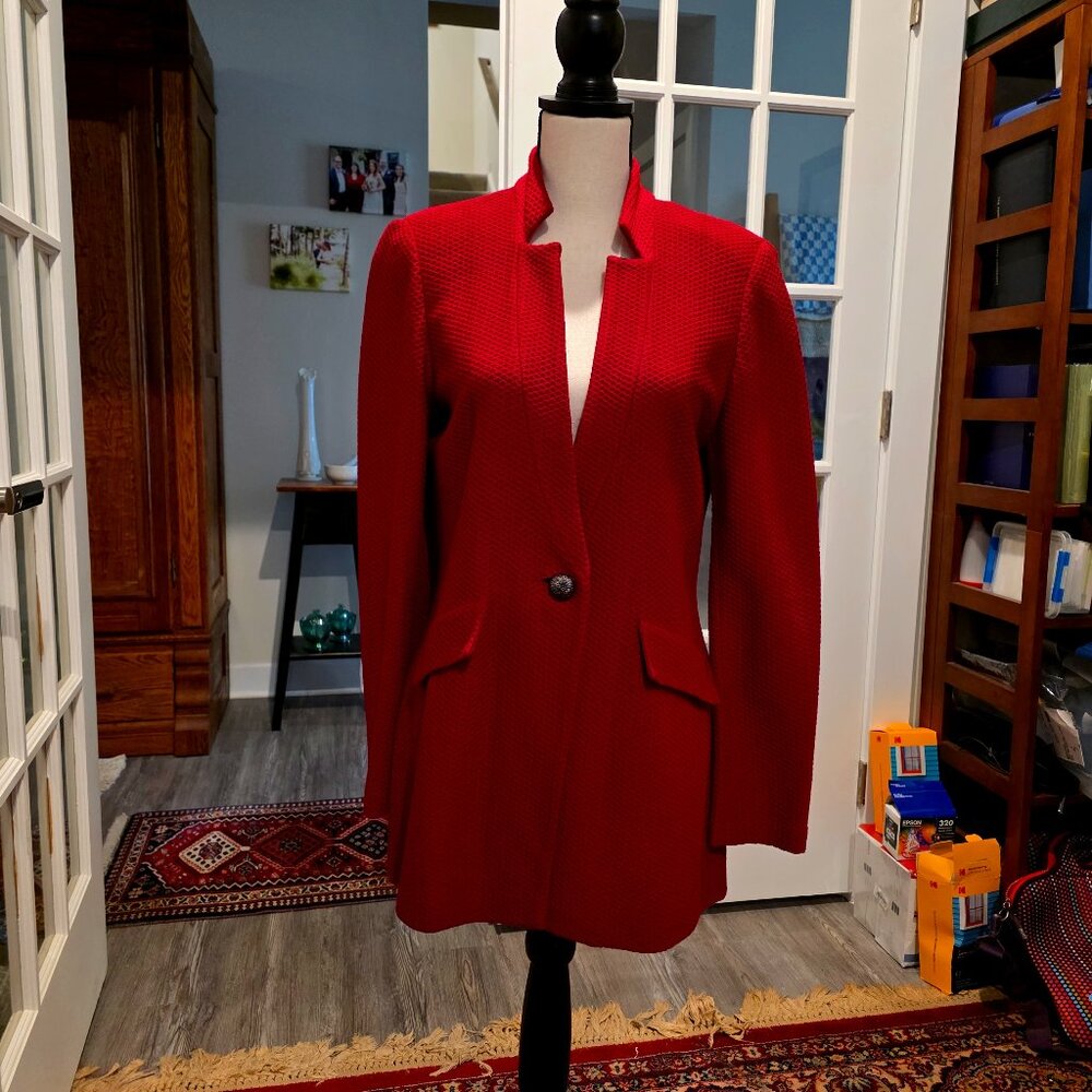 St. John Collection Red Blazer